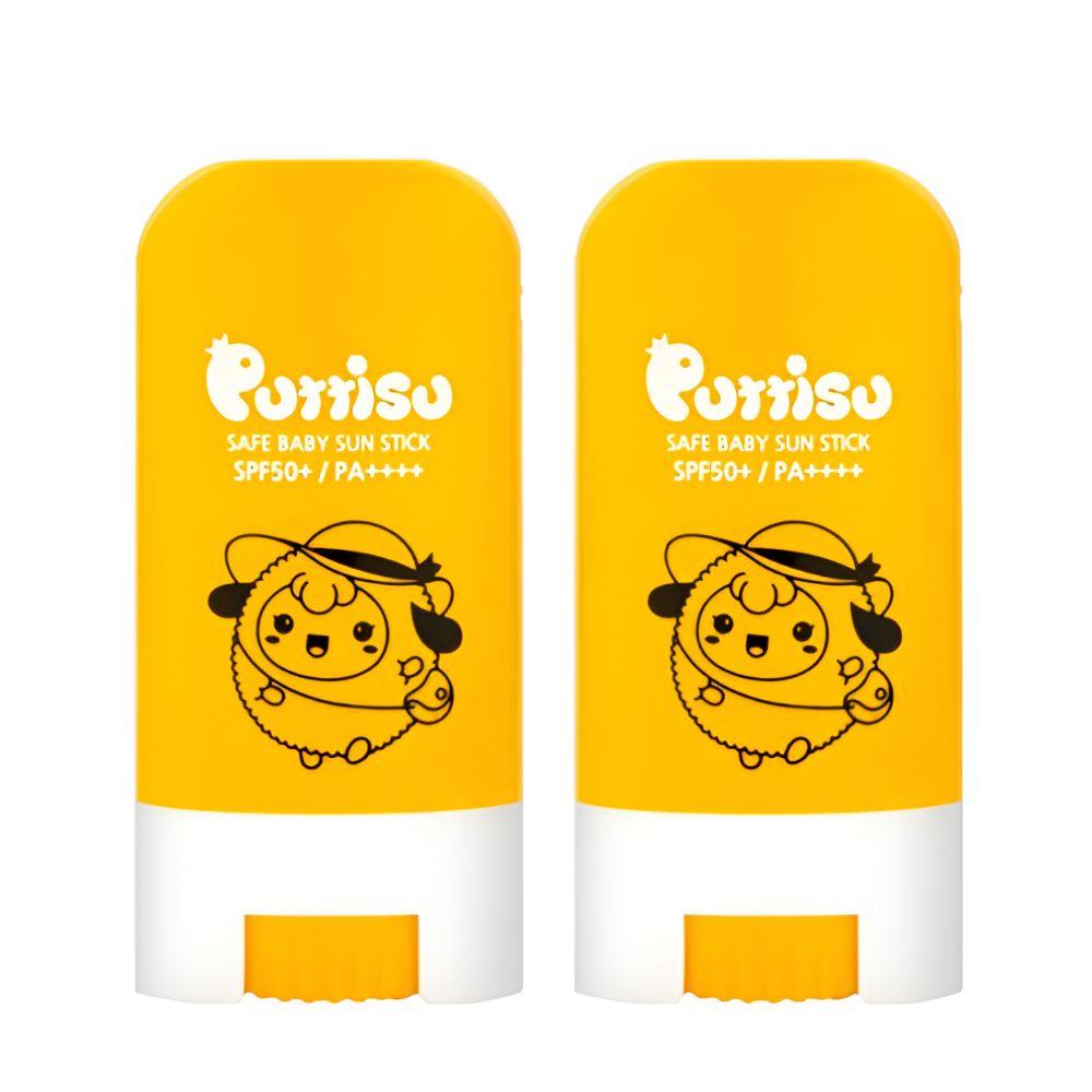 PETITFEE Safe Baby Sun Stick SPF50+ PA++++ 17g x2 Set Gentle Kids Sunscreen Stick