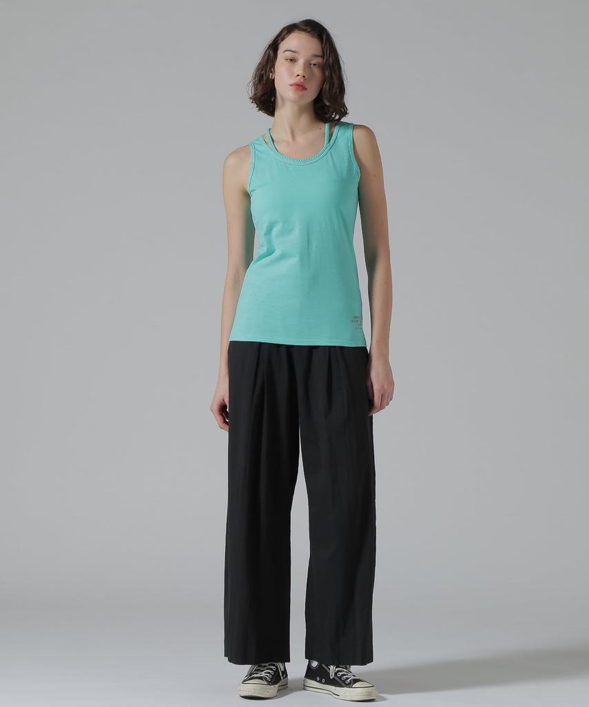 AVIREX BRAID TANK TOP Women's S Size 429 Mint 783-3937601
