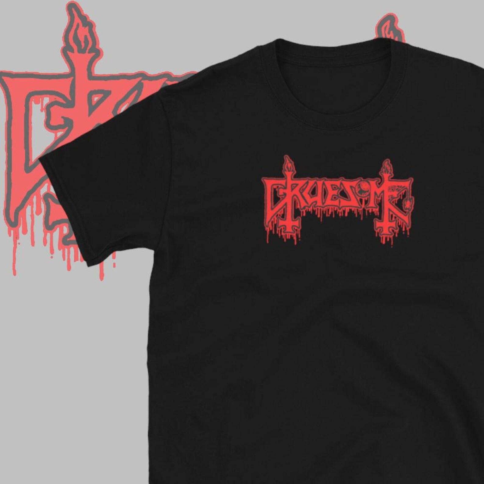 Gruesome Band T shirt Old School Heavy Metal Clothing Metal Merch 4XL