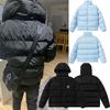 Trapstar Winter Embroidered Hooded Jacket Mens Loose Hip Hop Streetwear Cotton Padded Coat