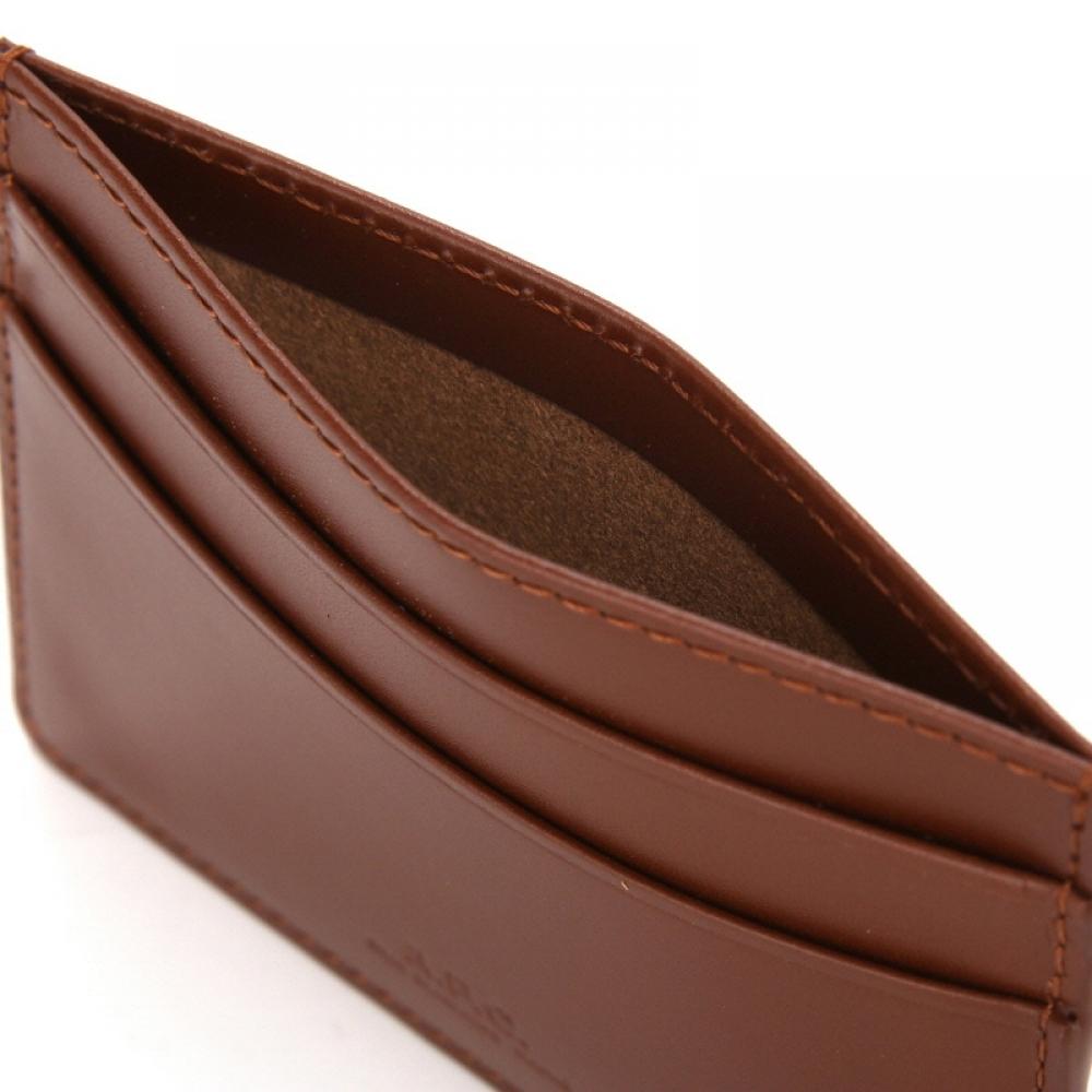 A.p.c. Andre Card Wallet H63028 Cad Noisette