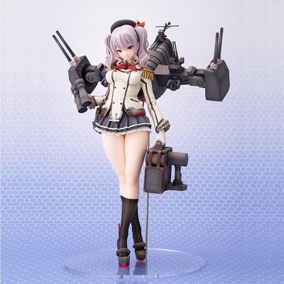 25CM Anime Fleet Collection Figure Kashima Standing Animation Model Toy Gift Collection Decoration Ornaments PVC