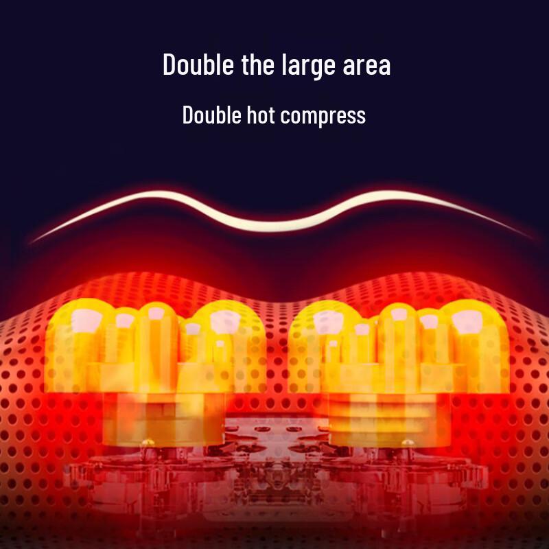 Electric Shiatsu Neck and Shoulder Massager Pillow