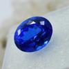 Natural Blue Tanzanite Loose Gemstone Dark Oval Shape 9.80 ct for Jewelry Making and Gem Collections