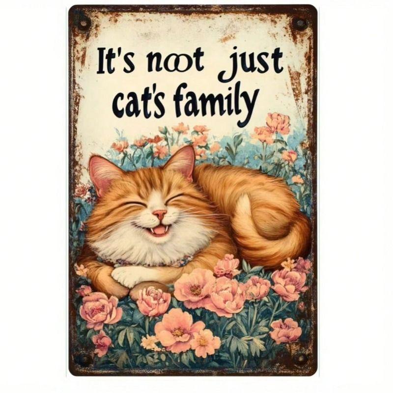 Retro Metal Tin Sign Wall Art Home Decor 20x30cm
