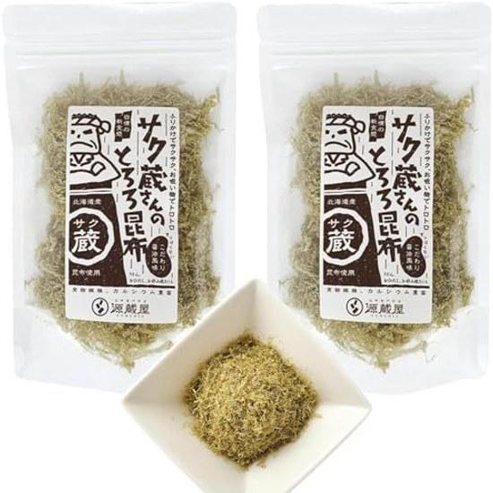 Genzo-ya Hokkaido Kombu Used Sakuzou-sans Tororo 23g2 Bags Crispy Texture Easy Arrange Convenient Cooking Furikake Soup Stock No Brewing Vinegar Soy