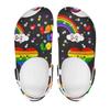 Pattern Printed EVA Clogs Women Men Breathable Lightweight Slip On Casual Footwear Soft Sole Summer Sandals Leisure Wear