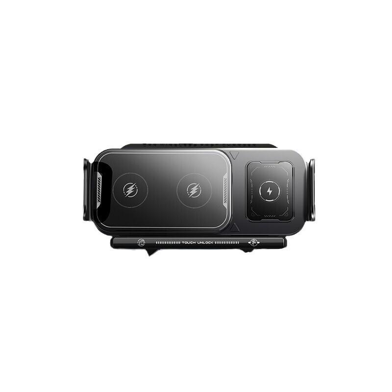 Car phone holder car air vent navigation support Car Large Screen Special Cell Phone Car Bracket чёрный