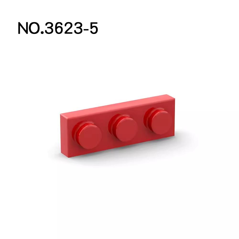 20 Stück MOC Kompatible Bausteine 3623 Platte 1 x 3 für Bausteine Teile DIY Story Pädagogisches Geschenk Spielzeug