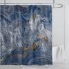 Marble Waterproof Shower Curtain Waterproof Shower Curtain for Bathroom Decor Printed Washable Shower Curtain with Hooks