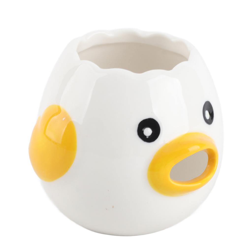 Keramischer Eiertrenner Kükenform Eigelbtrenner Küchenhelfer