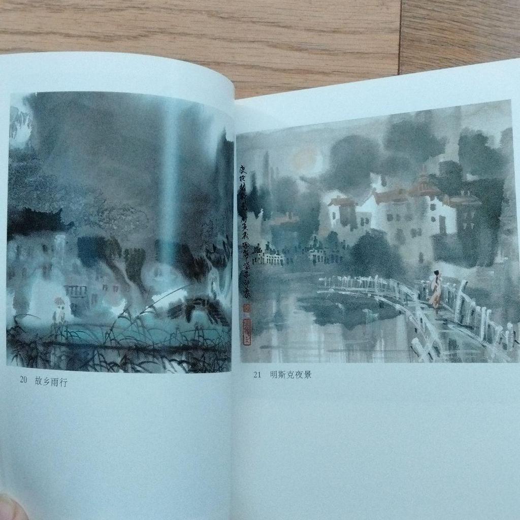 [USED] The most popular Chinese modern ink painting master, Xu Xi, a collection of paintings by the Chinese art and painting researchers