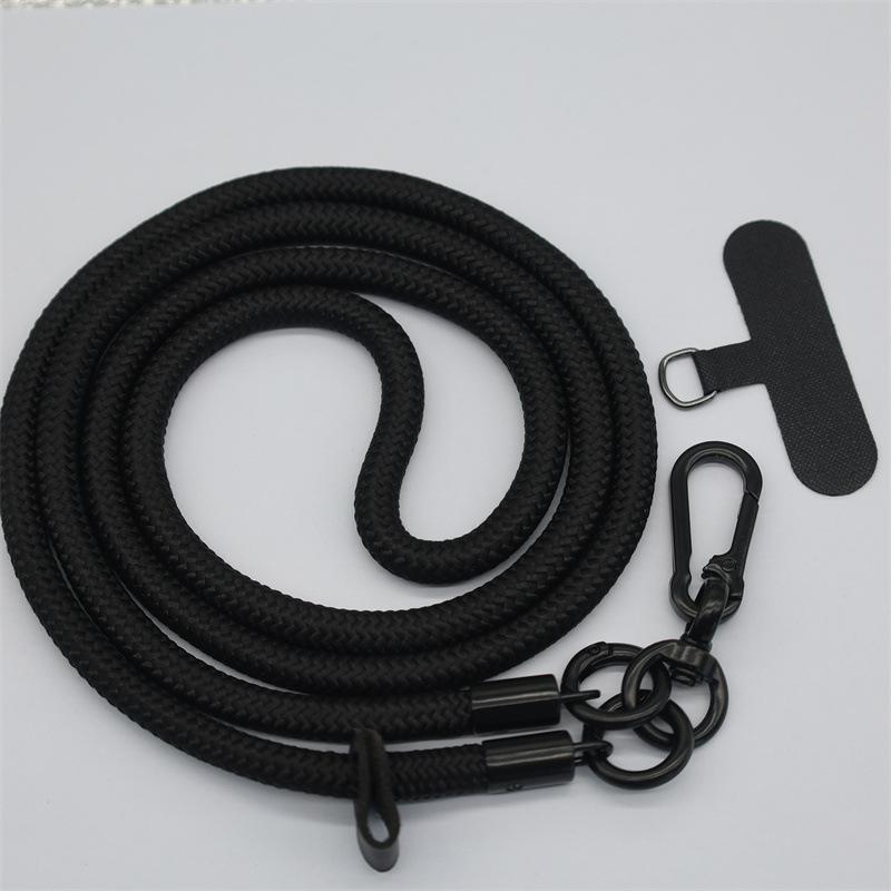 Wrist Mobile Phone Rope Pad Adjustable Crossbody Lanyard Multi-functional Mobile Phone Pad Lanyard Anti-loss Spring Lanyard