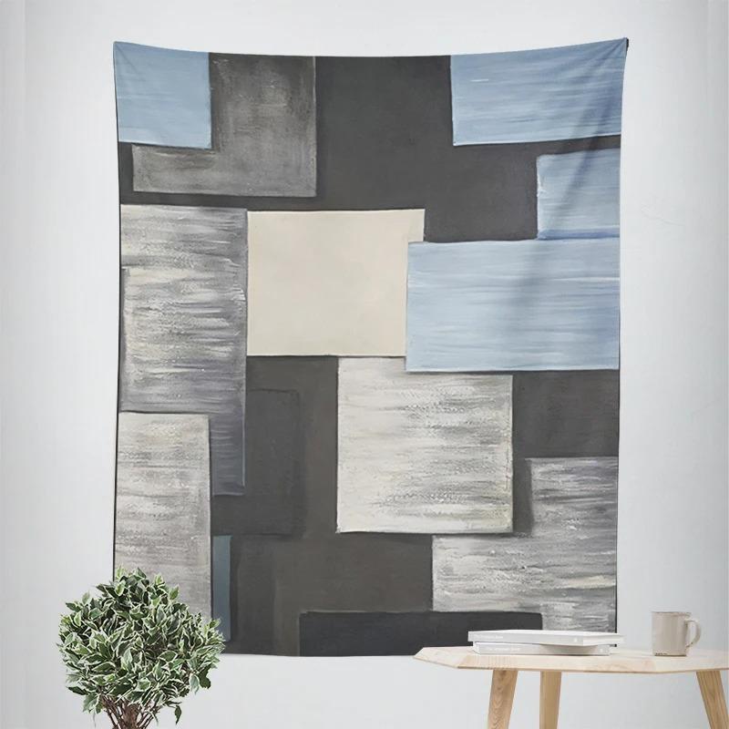 Home Wall Decoration Tapestry Simple Pattern Decoration Hanging Cloth Office Living Room Tapestry