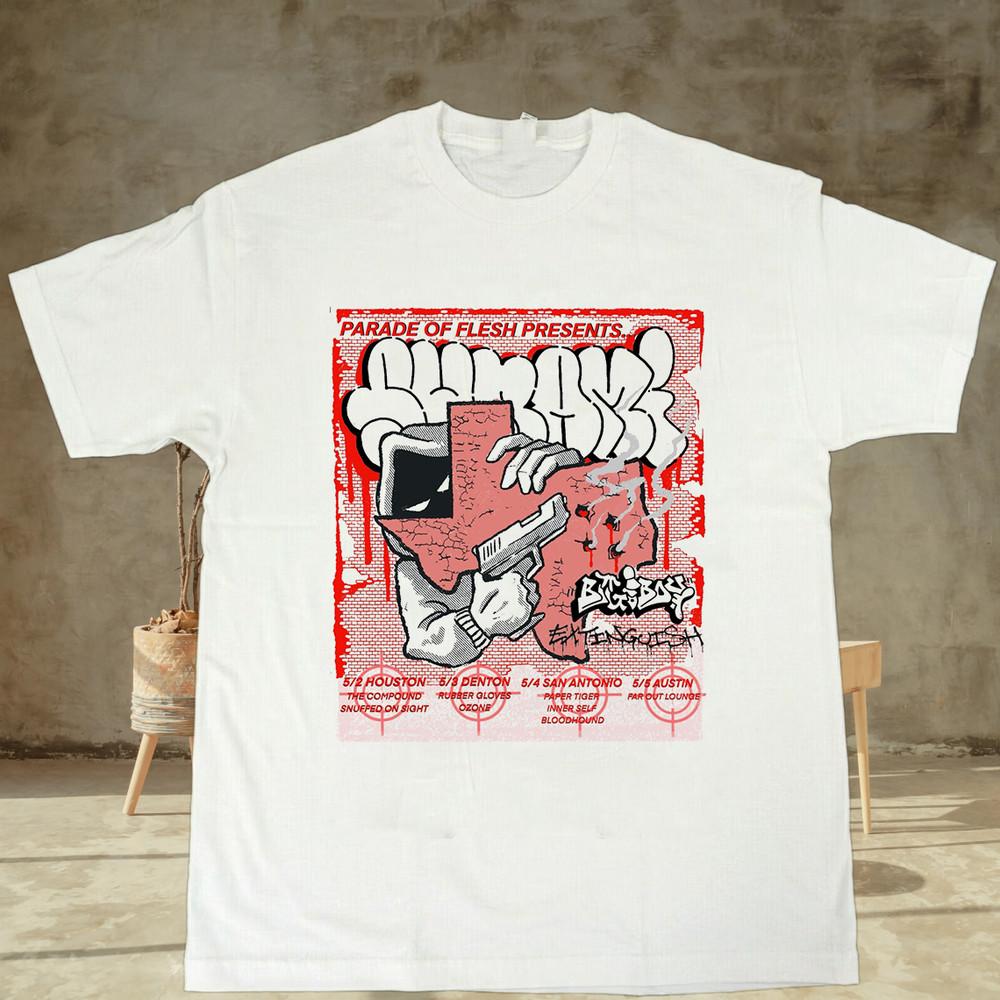 Sunami Band Gift For Fan Tour Spring 2024 T Shirt Unisex T-Shirt XXXXL