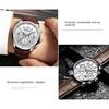 CRRJU-2212L Reloj cronógrafo de seis pines con cinturón Reloj de moda para hombres Reloj de negocios para hombres
