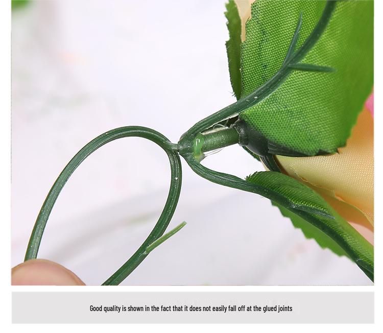 Artificial Rose Vine Decoration for Wedding Ceiling or Water Pipe Cover