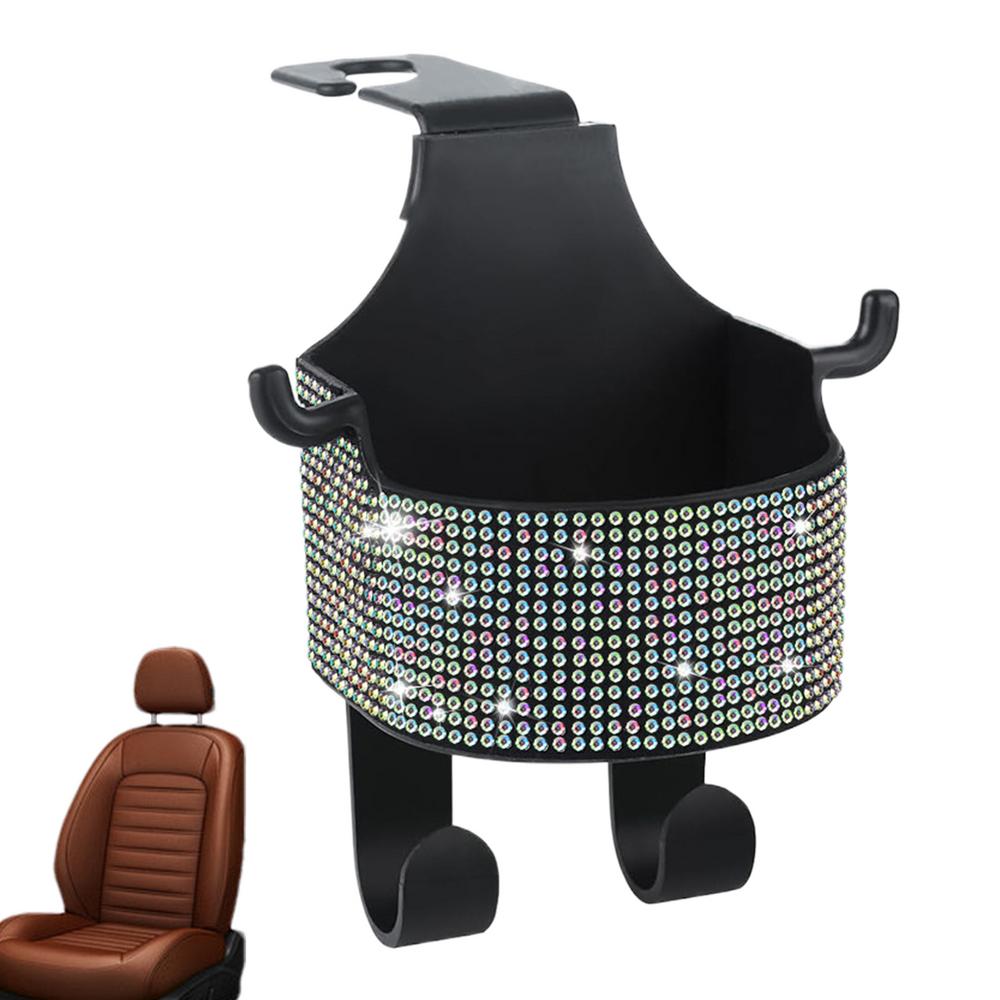 Headrest Hooks For Car Interior Storage Cup Holder Purse Hanger For Car Daily Commuting Road Trip Travel Family Outing Vacation