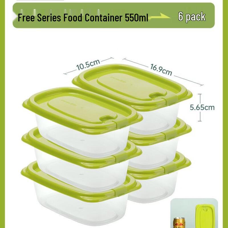 Chahua Beige Fresh-Keeping Food Storage Containers