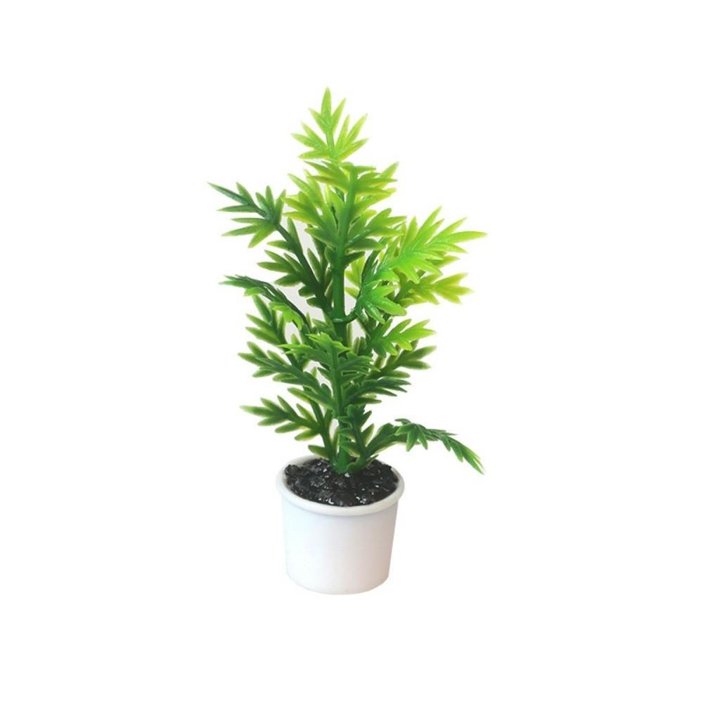1:12 Dollhouse Miniature Simulation Vase 8 Styles Finished Flower Miniature Dollhouse Decorations