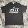 Super Bowl NFL Philadelpha Eagles Short Sleeve T Shirt Size XL Champion Black