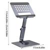 Desktop Foldable Tablets and Phone Stand Aluminum Alloy with Adjustable Viewing Angled for Home Office