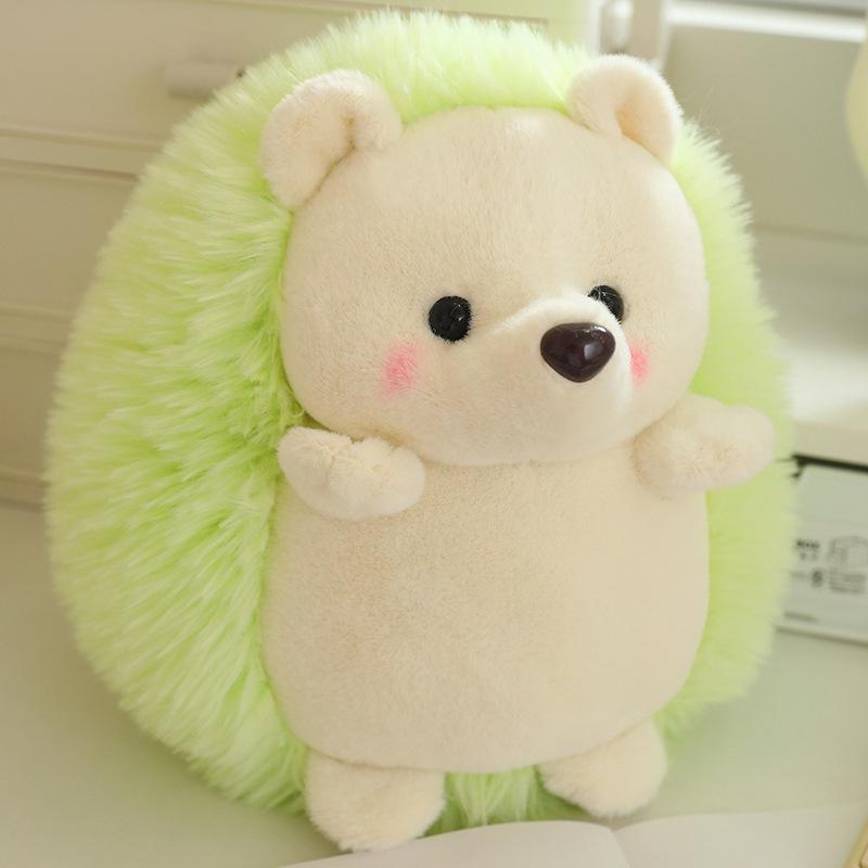

Cute hedgehog doll cartoon animal plush toy doll soothing pillow birthday gift girl sleeping pillow 15Cm [Pendant]