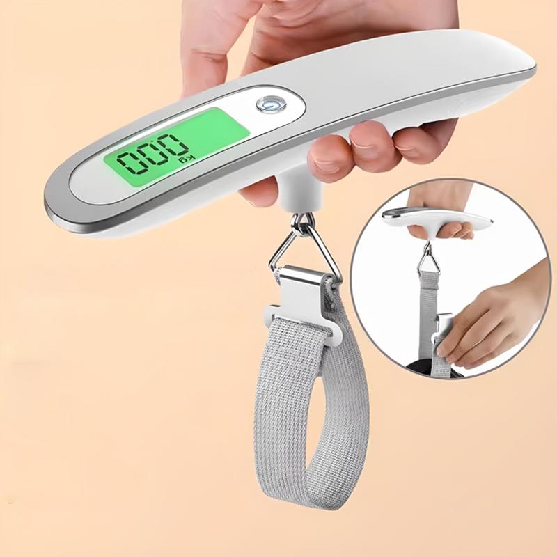 Váha Elektronické podsvícení Váha Pružinová Váha Váha Zavazadla Steelyard Kufr Cestovní závěsný Steelyard Hák Váha 50kg/110lb
