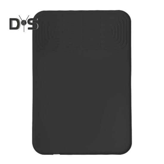 

Силиконовый кофейный коврик с противоскользящей ручкой, коврики для сушки посуды, водонепроницаемые, термостойкие, без бисфенола А, коврики для столешницы, аксессуары для бара с эспрессо-напитками чёрный