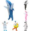 Clown Shark Flamingo Pig Koala Animal Inflatable Suit Cosplay Party Halloween
