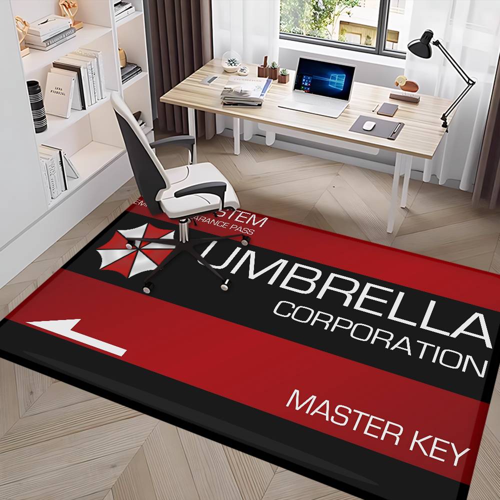 Game R-Resident E-Evil Entrance Door Mat Washable Non-Slip Living Room Sofa Chairs Area Mat Kitchen Welcome Doormat