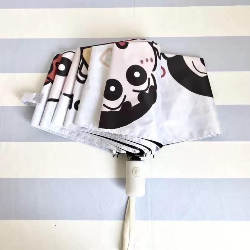 Crayon Shin-Chan Umbrella, Vinyl Sun Protection, Uv Protection, Sunshade Umbrella, Dual-Use for Sun and Rain, Foldable Umbrella, Sun Umbrella for