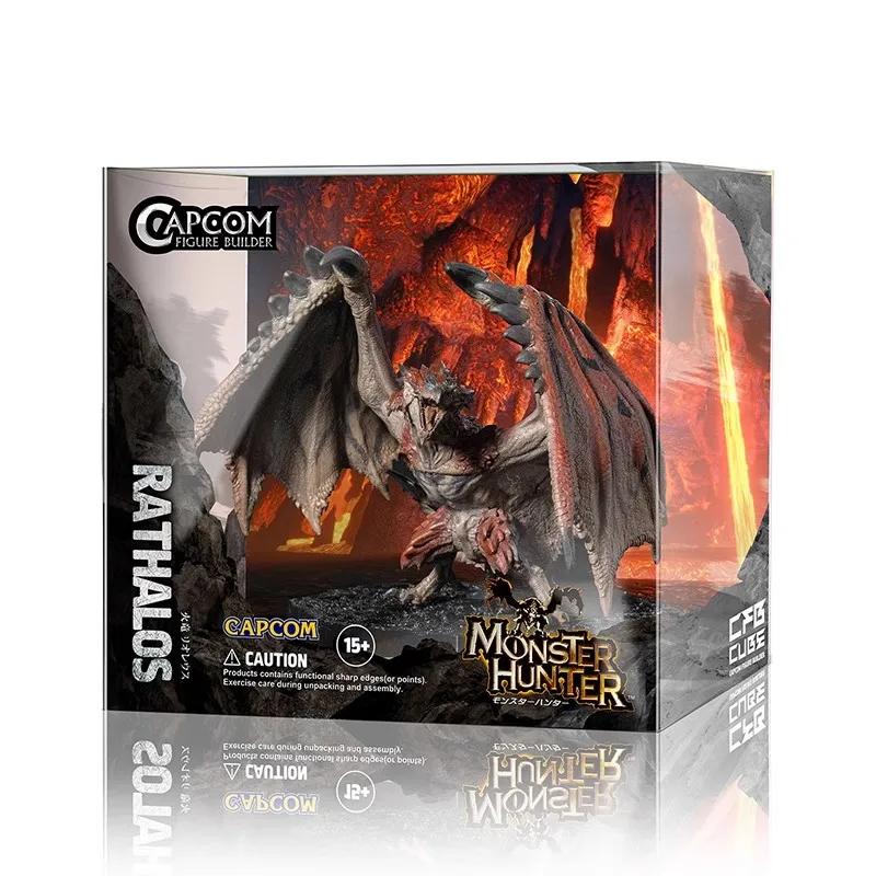 

Monster Hunter CUBE Zinogre Amatsu Crimson Glow Valstrax Gore Magala MAGNAMALO Mizutsune Monster Dragon Figure Model Toys