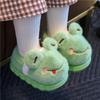 Thickened Children's Cotton Slippers Non Slip Kids Winter Warm Booties Kids Plush Shoes  Girls Boys