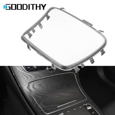 Auto Konsole Tasse Halter Streifen Trim Verchromt Äußere Rahmen Abdeckung Für Mercedes BENZ E CLS Klasse W213 W238 Coupe w257