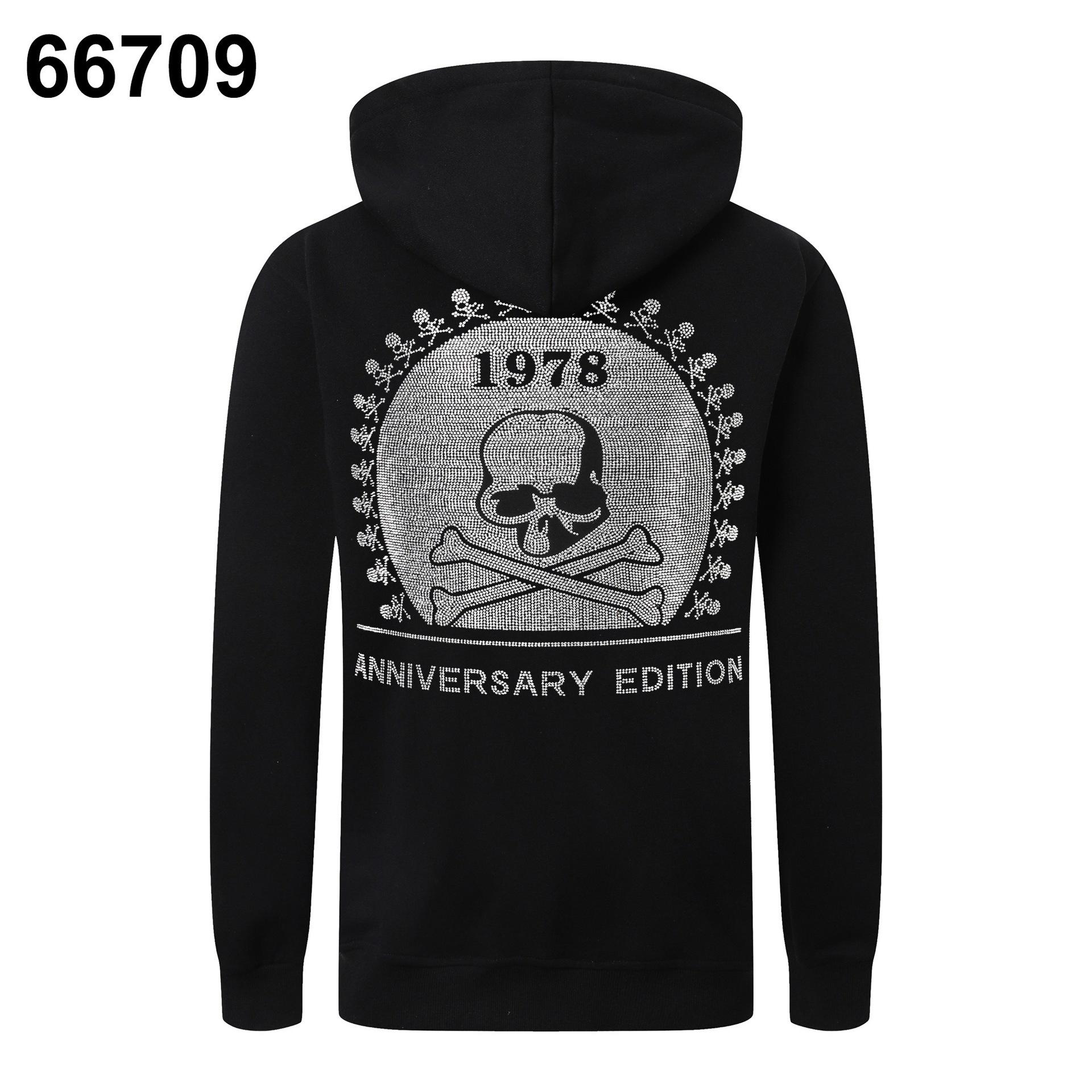 

Мужская куртка Philipp Plein Европейская и американская уличная мода с принтом черепа и молнией XXXL