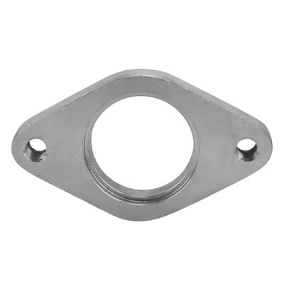 Egzoz Flanşı 38mm Paslanmaz Çelik 2 Civatalı Harici Wastegate Flanşı Otomobiller için Evrensel Uyum