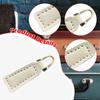 2Pcs Zipper Pulls Artificial Leather Repair Pull Strap Pullers Zip Puller Tag for Jacket Boot