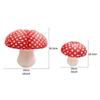 3Pcs Hanging Paper Lanterns Mushroom Shape Party Festival Decorations Indoor Outdoor Mushroom Lanterns Colorful Hanging