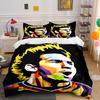 Abstract Colorful Human Portrait. Bedding Sets Duvet Cover Sets Duvet Covers Pillowcases(1 * Duvet Cover 2 * Pillowcases, Without Duvet Insert)