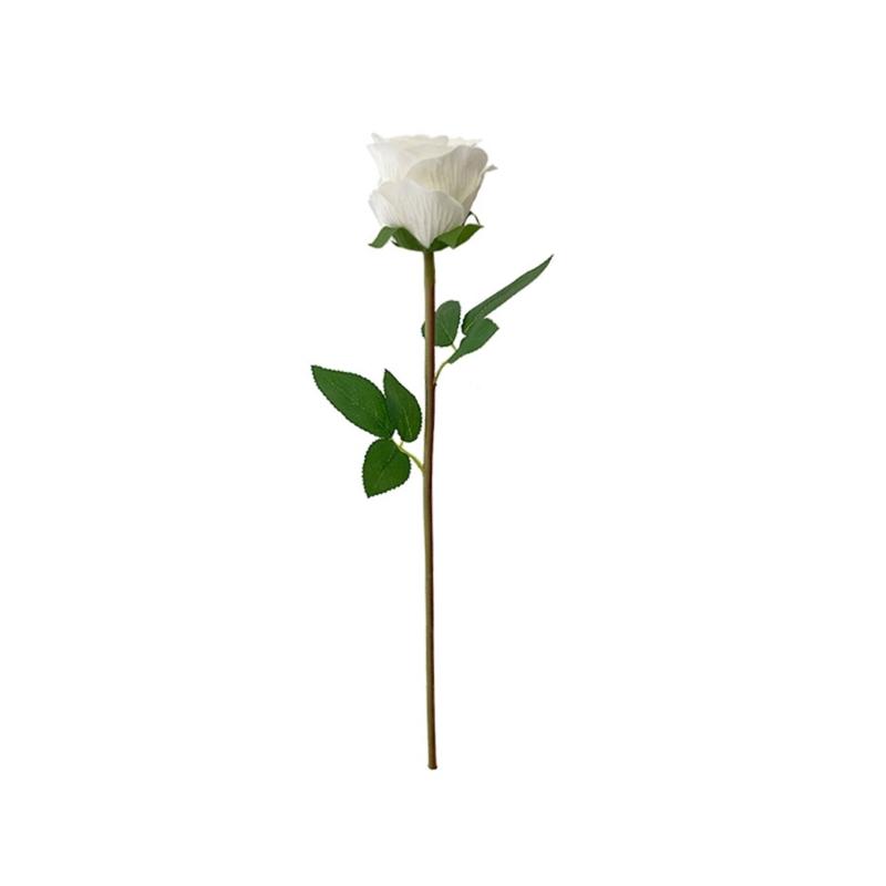 5 Stück künstliche Rose mit Stiel Simulationsblume DIY Handstrauß Dekoration für Kinder Mädchen Jungen Geburtstagsparty Dekoration