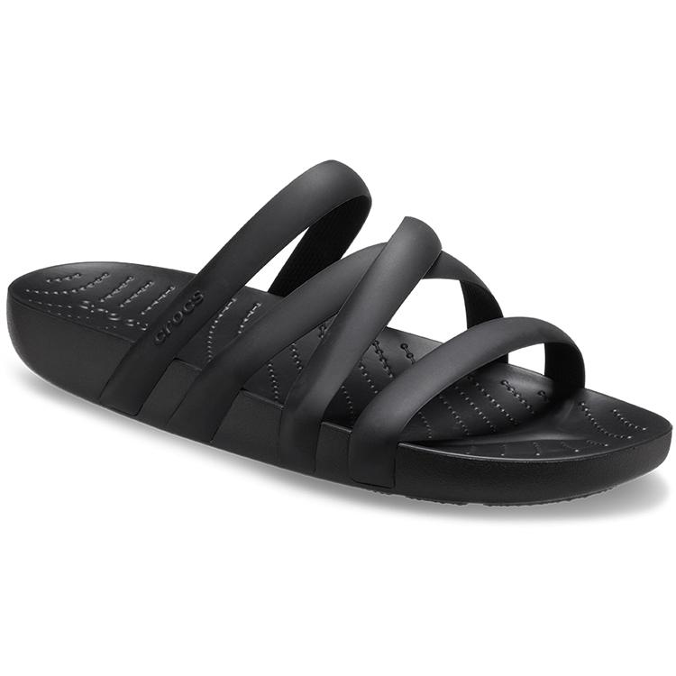 Crocs Splash Strappy Sandals 'Black' Women's 208217-001