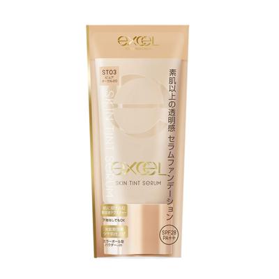 Excel Skin Tint Serum ST03 (Pure Ochre 20) Foundation Liquid Foundation