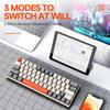 T-WOLF T30 Wireless RGB Mechanical Gaming Keyboard - Bluetooth, Three Modes, Blue Switches