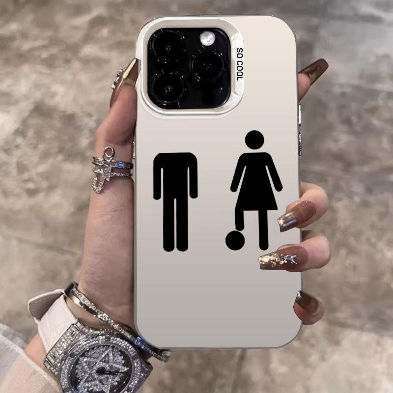 

Creative Kick Head Design IMD Phone Case For Samsung Galaxy S25 Ultra S24 S23 S22 S21 S20 Plus FE A15 A35 A54 A55 Hard Cover Galaxy A35 5G
