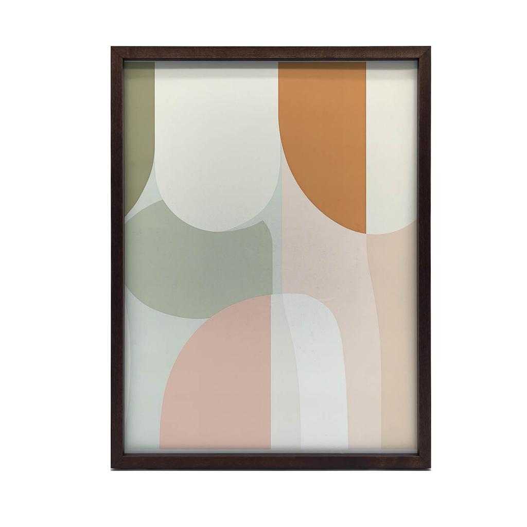 Pastel Harmony Pastel Harmony, 50X70 Cm, Gold Aluminum Frame, 230 Gsm Matte Paper