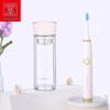 Glass Cup & Electric Toothbrush Set