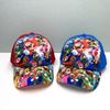 Super Mario Cartoon Baseball Cap Adjustable Sun Hat For Kids And Adults