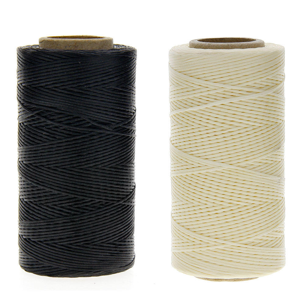 260M 150D 1 Mm Cordon De Hilo De Costura De Cuero Para Bricolaje Artesanal D...