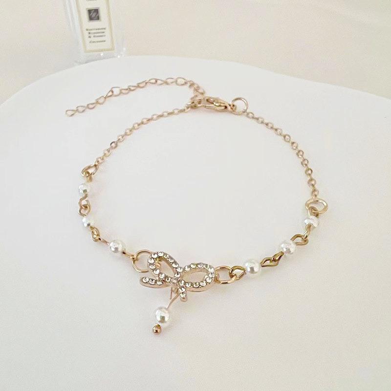 Small fresh bracelet simple and versatile student girlfriend gift pearl bracelet girls jewelry